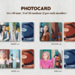 The Game BlackPink Photocard