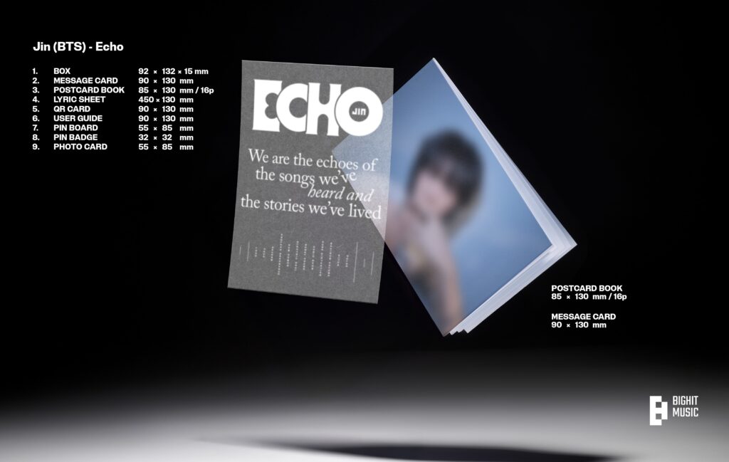 Jin(BTS) Echo 2nd Album
